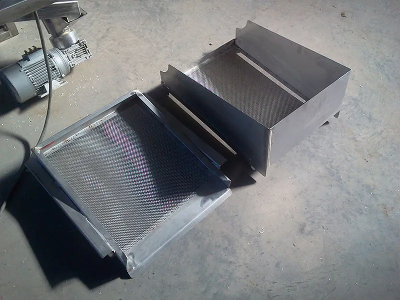 Empanadora de milanesas fabricada en acero inoxidable